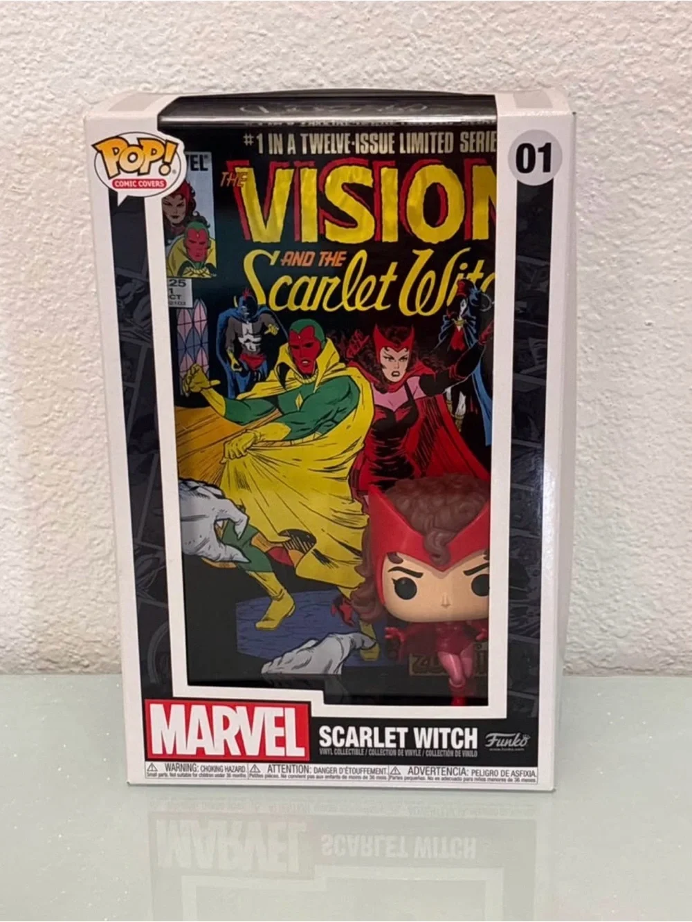 Funko Pop! Comic Covers Marvel Scarlet Witch Vinyl Figure Target Exclusive